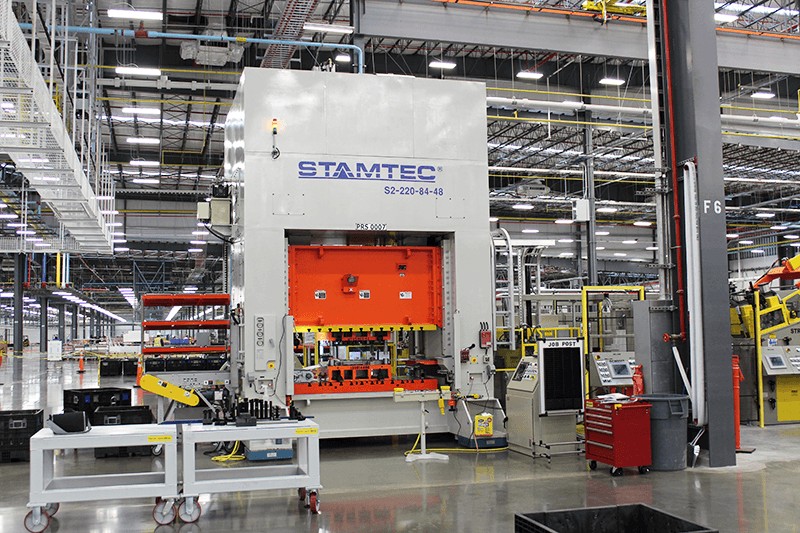 Stamtec straight side press