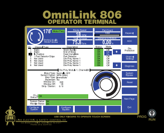 Terminal de operador OmniLink 806